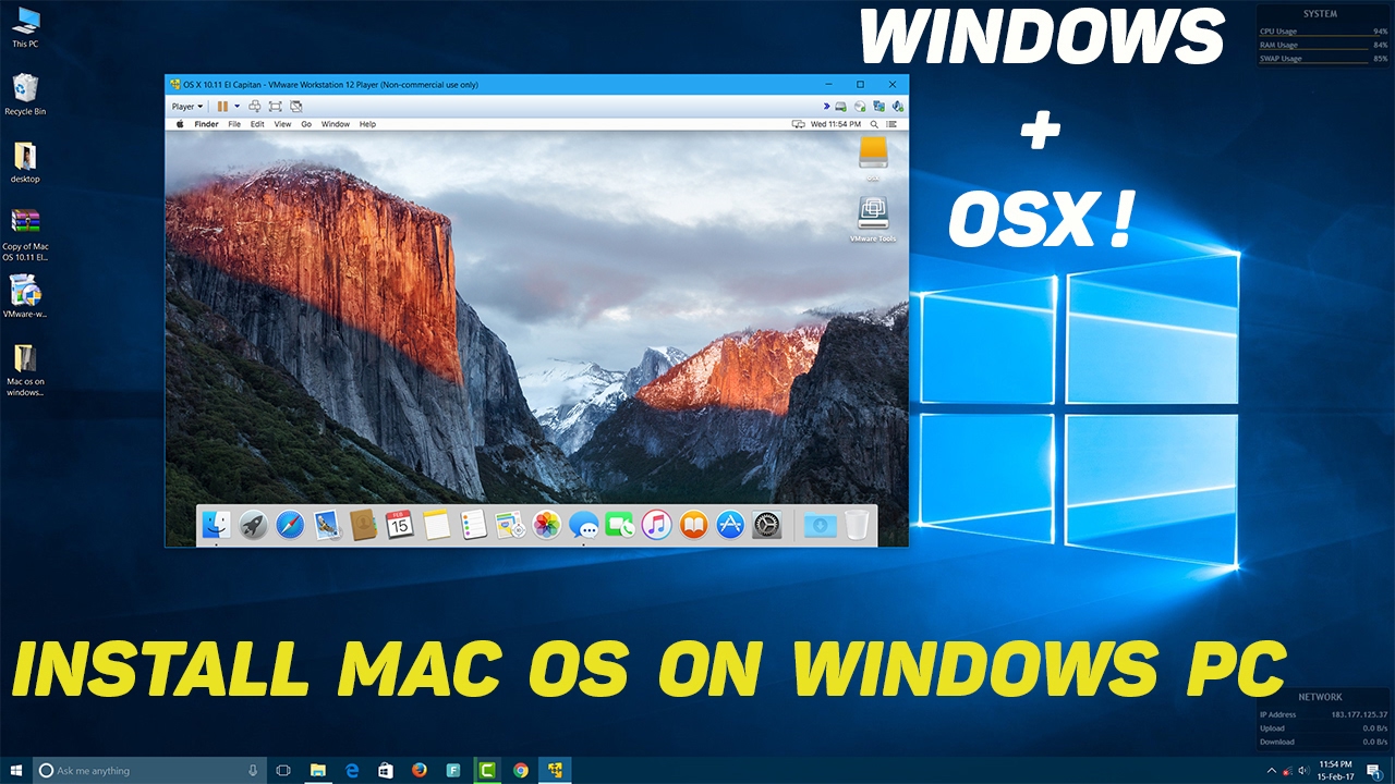 mac os software download for pc